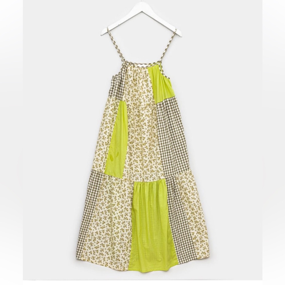 Carly Jean Los Angeles Patchwork Dress